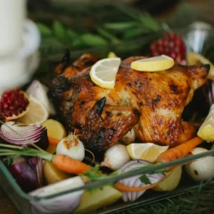 Easy Roast Chicken Basting
